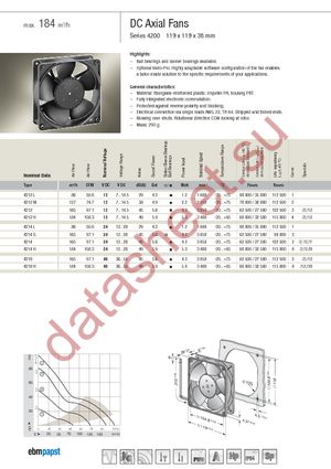 MEC0381V1-0000-A99 datasheet  